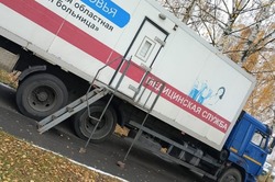 Продолжает свой путь по Тамбовской области автопоезд «Забота»