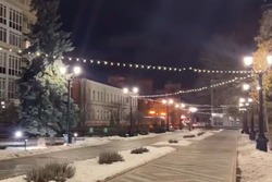 В двух скверах Тамбова обновили освещение