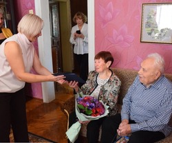 Супруги из Тамбова отметили 70-летие совместной жизни