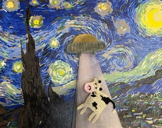 Анастасия Федосеева, картина Ван Гога «Звездная ночь»