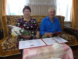 Золотую свадьбу отметили супруги из Моршанского округа
