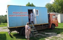 Автопоезд «Забота» обследовал жителей села Пичаево Жердевского округа