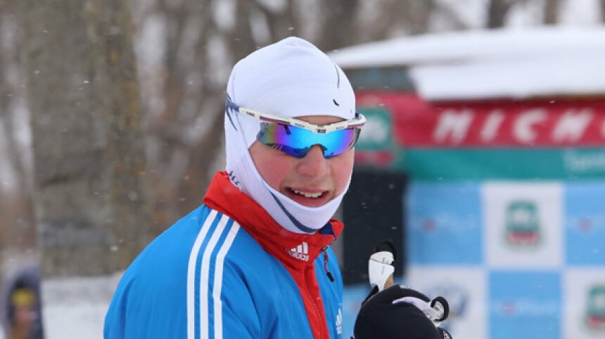 завал лыжниц на спартакиаде