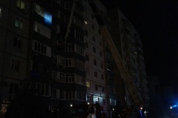 Пожар в многоэтажке на севере Тамбова: есть пострадавший