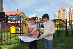 Тамбове за 14 млн рублей благоустроят территорию возле детсада «Подсолнух»