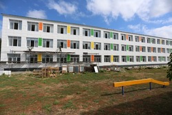 В Кирсанове идет капитальный ремонт школы №1