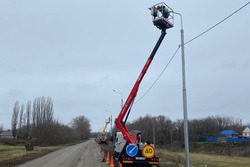 В Ржаксинском округе построят уличное освещение длиной два километра