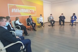 Александр Никитин встретился с предпринимателями, которые поддержали акцию «Мы вместе»