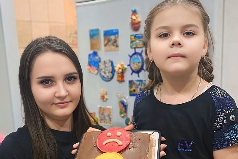 Юлия Юшина с дочкой