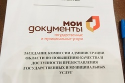 В администрации региона подведи итоги работы в сфере предоставления госуслуг