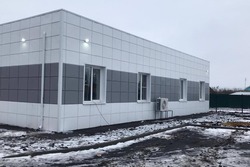 В Знаменском округе закончили строительство центра врача общей практики 