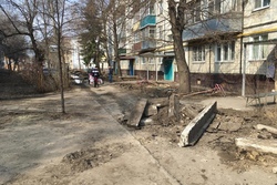 В Тамбове стартовал ремонт дворов по федеральной программе