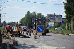 В Тамбове ремонт улицы Урожайной ведётся с опережением сроков