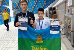 Тамбовские пловцы установили рекорды на международном турнире в Казани