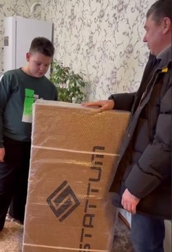 Евгений Первышов исполнил новогодние желания тамбовских детей 