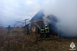 В Лысых горах Тамбовского округа сгорел пожилой мужчина