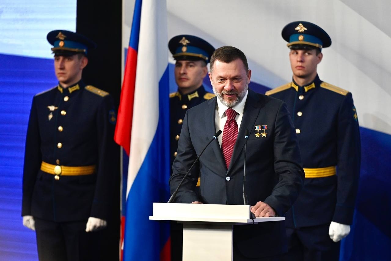 Поздравление от боевого товарища, депутата Госдумы Дмитрия Саблина — создателя подразделения «БАРС «Каскад», в котором служил Евгений Первышов