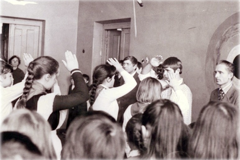 Пионерский сбор, 1985 год