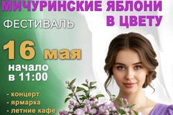 «Мичуринские яблони в цвету»: весенний праздник в наукограде