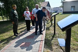 В Бондарском округе Максим Егоров почтил память погибших защитников Отечества 