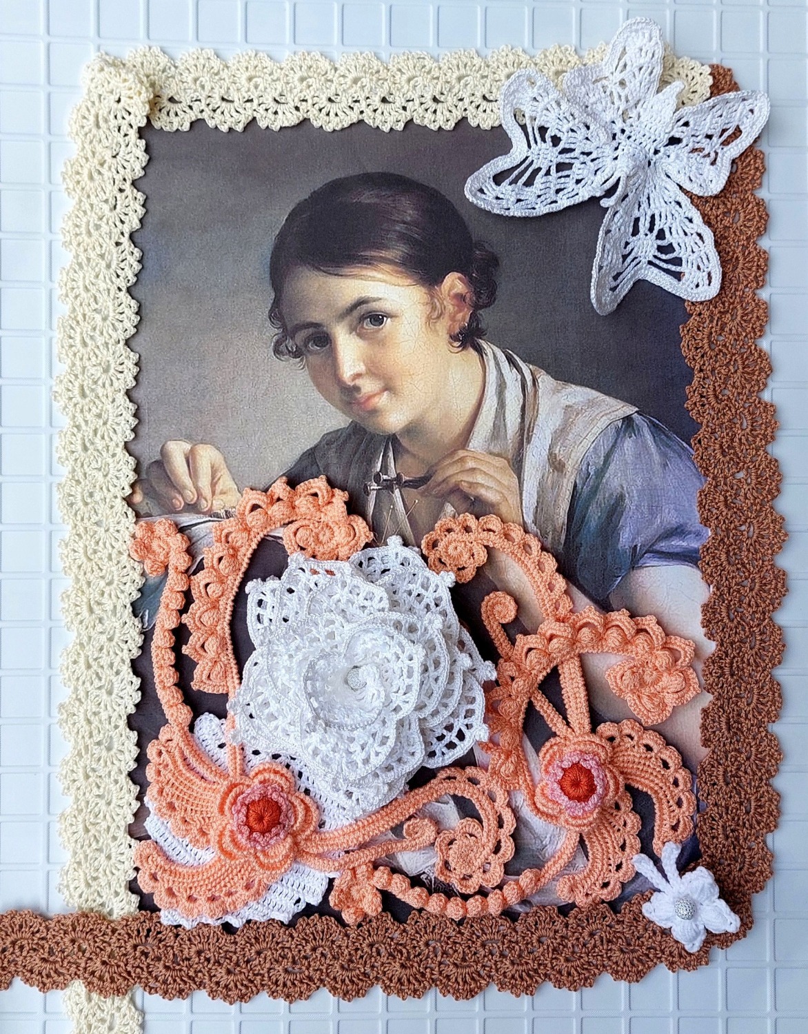 Лариса Зорина, картина «Кружевница» Василия Тропинина