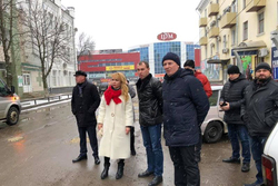 Глава Тамбова осмотрела участки дорог, которые будут отремонтированы в 2020 году