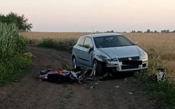 Возле села Бондари попала в ДТП 13-летняя девочка на мотоцикле 