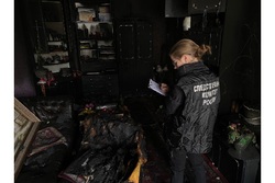 При пожаре в Мичуринске погибла женщина