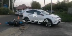 В ДТП в Мичуринске серьезно пострадал 14-летний мотоциклист