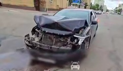 В Тамбове при столкновении иномарок пострадали двое