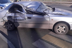 В Тамбове «RENAULT» столкнулся с «семеркой», пострадал водитель отечественного авто