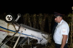 Под Мичуринском произошло падение аэроплана: пилот погиб