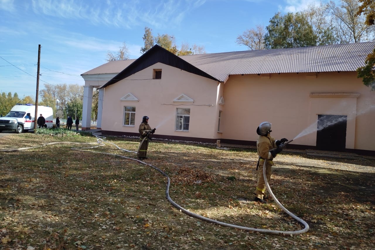 Сотрудники пожарной части сработали слаженно и оперативно