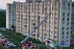 В Тамбове на Киквидзе произошёл пожар в многоэтажке