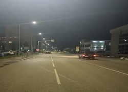 В Тамбове на Кавказской подключили уличное освещение 