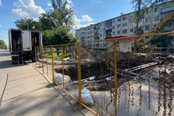 Ремонт теплосетей на улице Астраханской в Тамбове закончат в конце августа