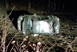 В Петровском районе перевернулся автомобиль: пострадал 17-летний парень