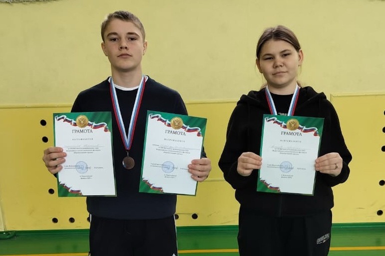 Илья Гусев и Виолетта Шабунина