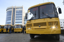 Новые школьные автобусы получили в 17 муниципалитетах Тамбовщины