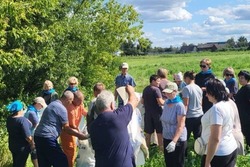 В Пичаевском округе берега реки освободили из мусорного плена