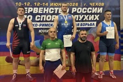 Тамбовский борец завоевал золото на первенстве России