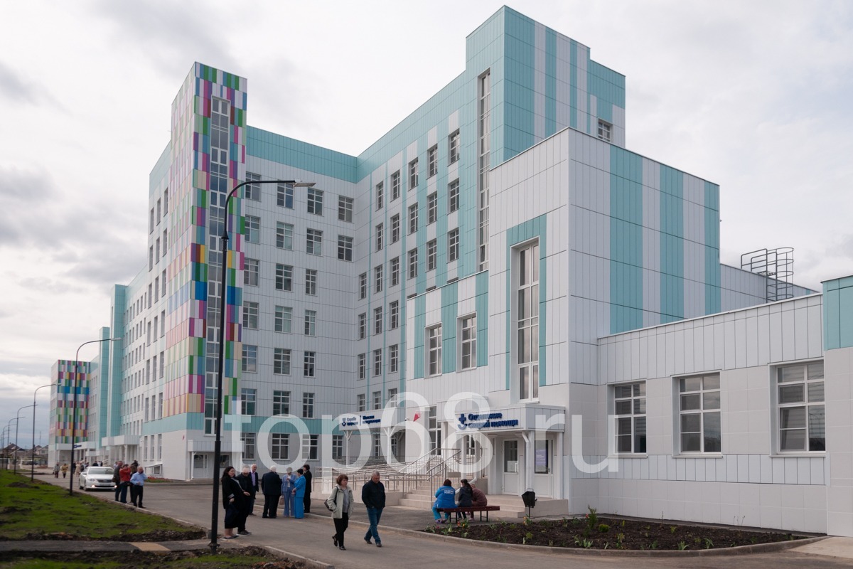 Новая поликлиника на улице Запрудной, 59А в Тамбове