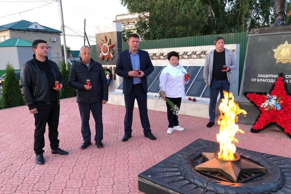 Проект свеча памяти