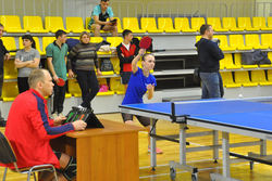 В Тамбове прошли соревнования по настольному теннису в зачёт областной спартакиады