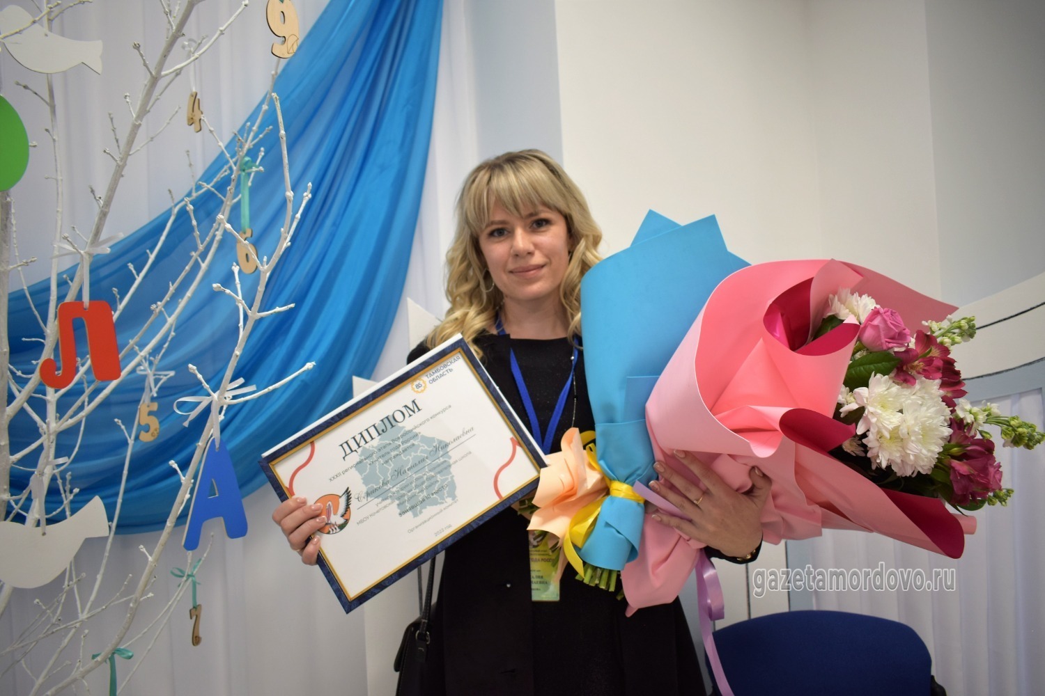 Бронзовый призёр регионального этапа конкурса из Мичуринского района Наталия Серикова