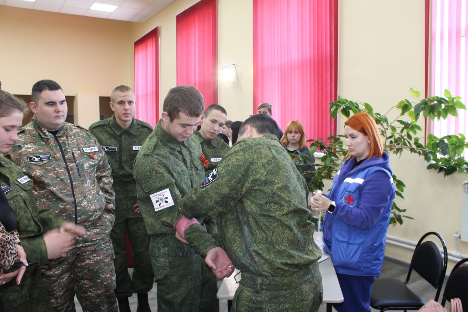 Мастер-класс по оказанию первой медицинской помощи от кирсановских медиков