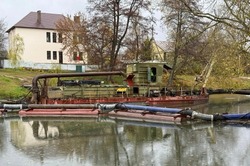 В Тамбове из Цны извлекли 120 тысяч кубометров иловых отложений