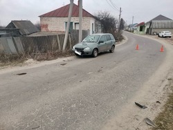 В Мучкапском водитель «Лады» сбил школьницу на велосипеде