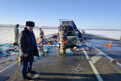 В Мордовском районе столкнулись внедорожник и «ГАЗель», два человека погибли