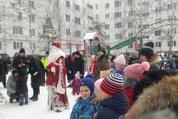 В 25 дворов Тамбова приедут Дед Мороз и Снегурочка